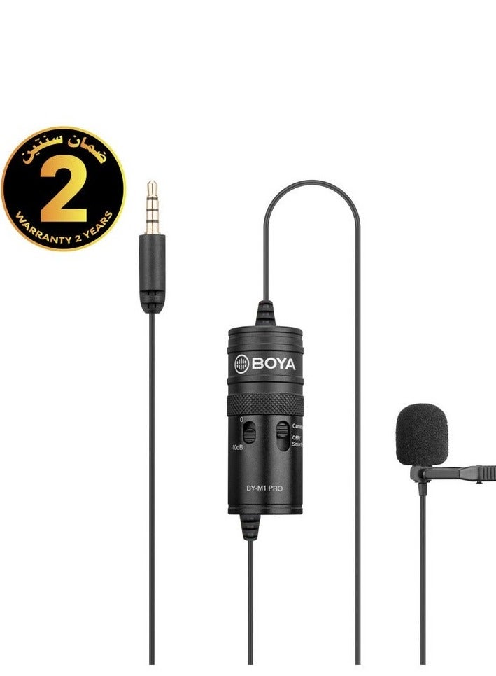 BOYA BY-M1 Pro Omnidirectional Lavalier Microphone - Image 1
