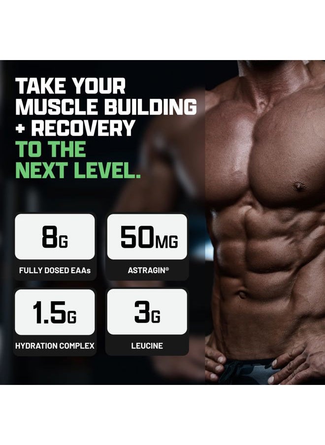 Nutrex Research EAA Hydration | EAAs + BCAAs Powder | Muscle Recovery, Strength, Muscle Building, Endurance | 8G Essential Amino Acids + Electrolytes | Maui Twist Flavor 30 Serving  - Image 4