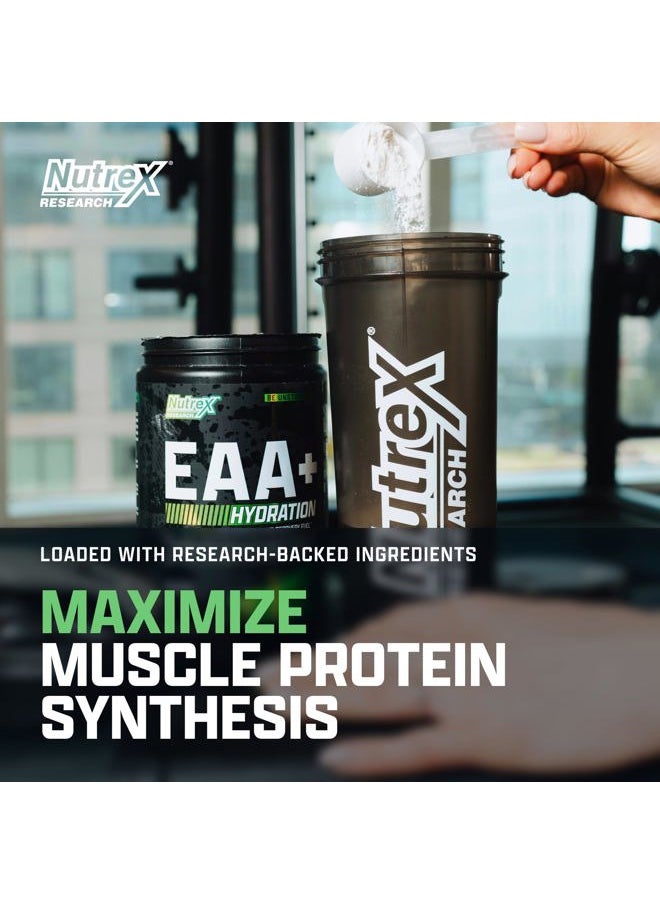 Nutrex Research EAA Hydration | EAAs + BCAAs Powder | Muscle Recovery, Strength, Muscle Building, Endurance | 8G Essential Amino Acids + Electrolytes | Maui Twist Flavor 30 Serving  - Image 3
