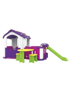 mini panda Big Playhouse with 2 Play Activities 