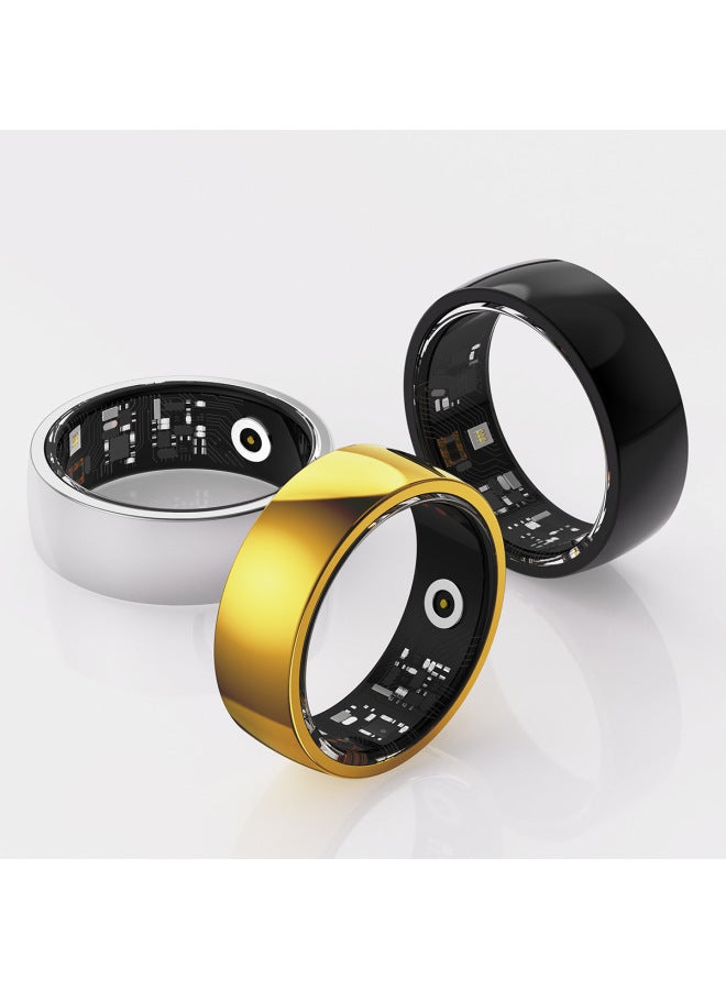 حلقة ذكية R09 للتحكم عن بعد في التصوير الفوتوغرافي ومراقبة الصحة - اللون: أسود 22 # 【القطر الداخلي 21.5 مم】 سلك شحن - Image 2