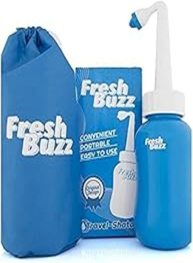 Fresh Buzz Travel Shatafa 650 ml- Athletic Fit, One Size