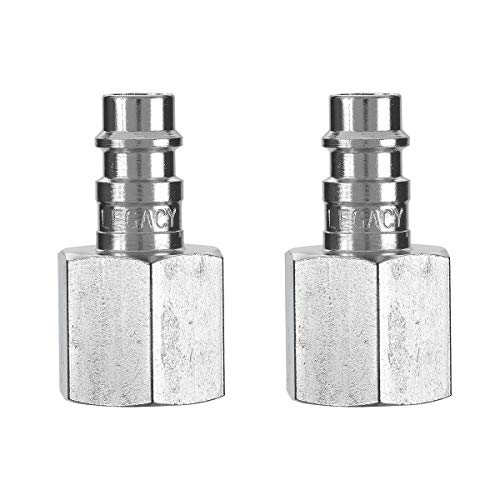 Flexzilla Pro High Flow Plug (2 Pack), 1/4" Body, 3/8" FNPT - A53630FZ-2PK - Image 1