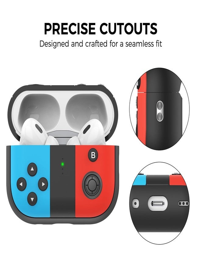 TRONWIN Silicone Airpods Pro 2 Case Protective Cover Skin Gamepad Design for Airpods Pro 2022 - Image 4