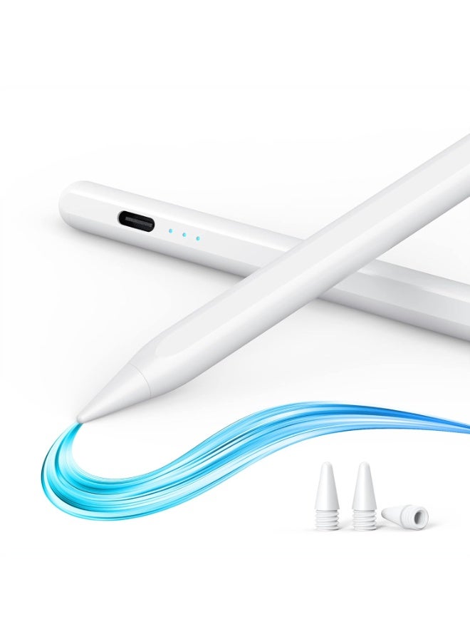 Active Stylus Pen for Compatible Tablets, Fast Charging Digital Pencil with Precision Tip for Writing, Drawing and Note Taking - Image 2
