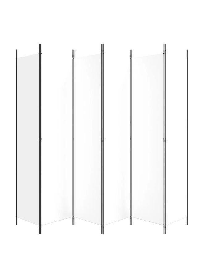 فيداكسل 6 لوحات غرفة مقسم أبيض 300x220 سم  - Image 2