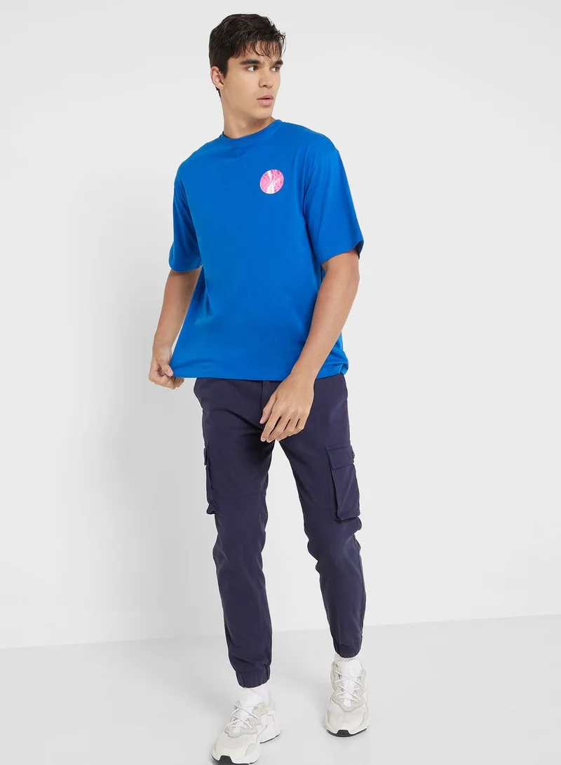 سفنتي فايف Men Comfort Slim Fit Cargos Trousers