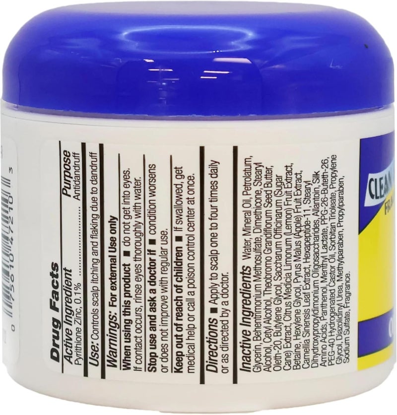 SULFUR 8 Fresh Oil Moisturizing Creme - 4 oz Medicated Anti-Dandruff Treatment - Image 2