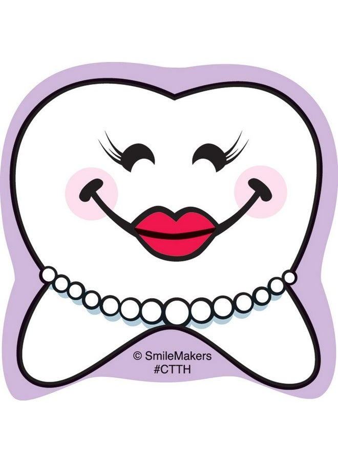 SmileMakers - ملصقات على شكل أسنان سعيدة جوائز وهدايا 100 في العبوة - Image 1