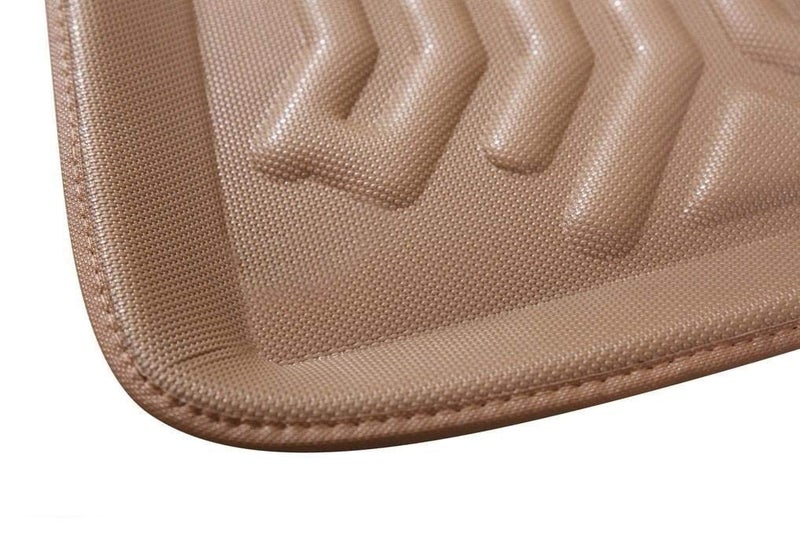 Dhanvine 3D / 4D EVA Beige, Plastic Car Floor Mats with Compatible Maruti Suzuki Ertiga (2018-2025) - Image 4