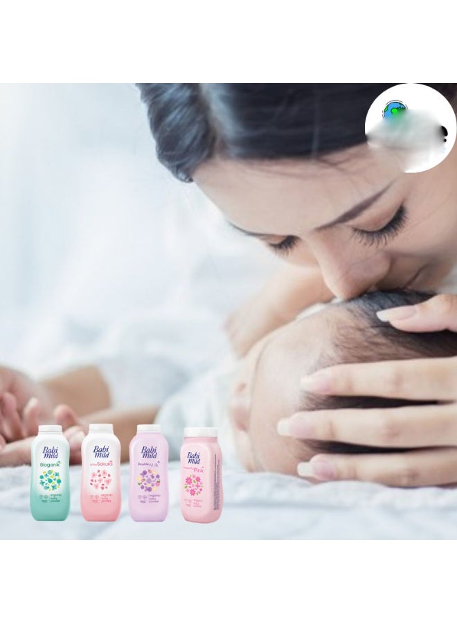 BabiMild - Double Milk Organic Baby Powder - 350g - Image 4