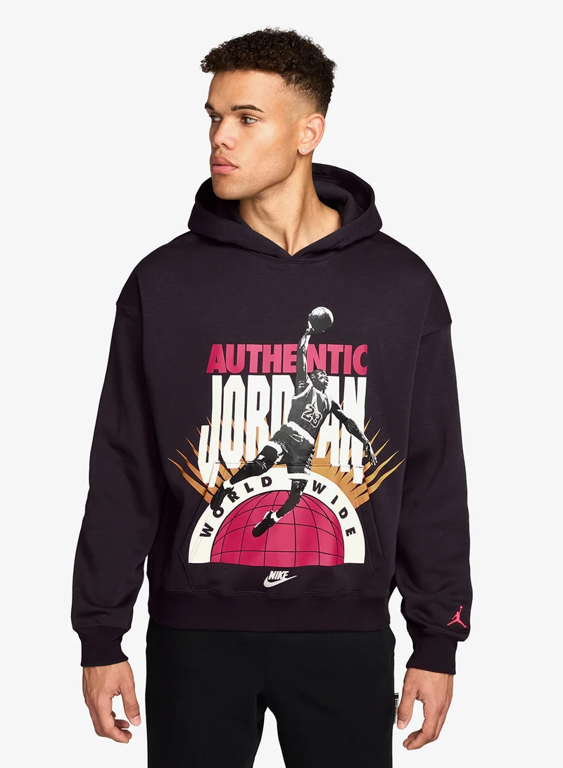 Jordan Jordan Brooklyn Aj6 Fleece Pullover Hoodie