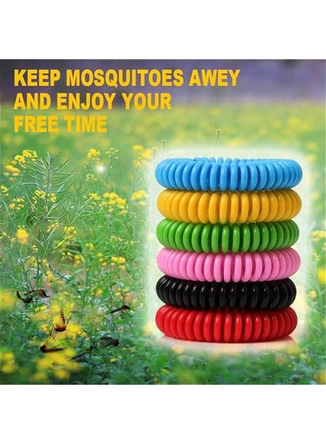 هوكور اي بين اساور بعوض، عبوة من 10 قطع مغلفة بشكل فردي، خالية من مادة ديت، سوار طبيعي ومقاوم للماء (سوار بلون سادة) - Image 3