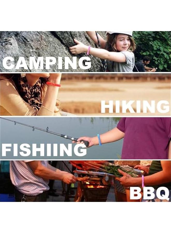 هوكور اي بين اساور بعوض، عبوة من 10 قطع مغلفة بشكل فردي، خالية من مادة ديت، سوار طبيعي ومقاوم للماء (سوار بلون سادة) - Image 5