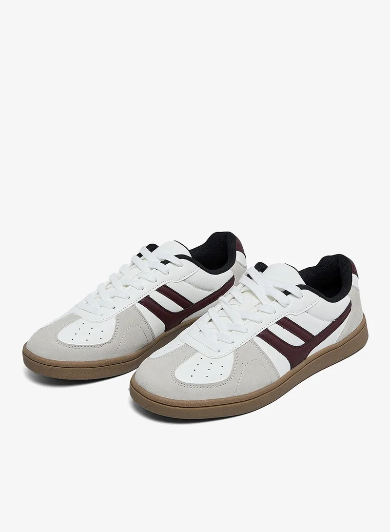 R&b  Color Block Lace Up Casual Shoes for Women | Best Price UAE