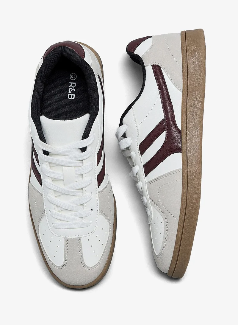 R&b  Color Block Lace Up Casual Shoes for Women | Best Price UAE