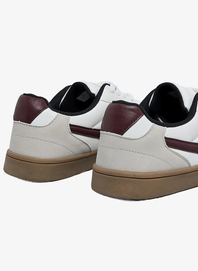 R&b  Color Block Lace Up Casual Shoes for Women | Best Price UAE