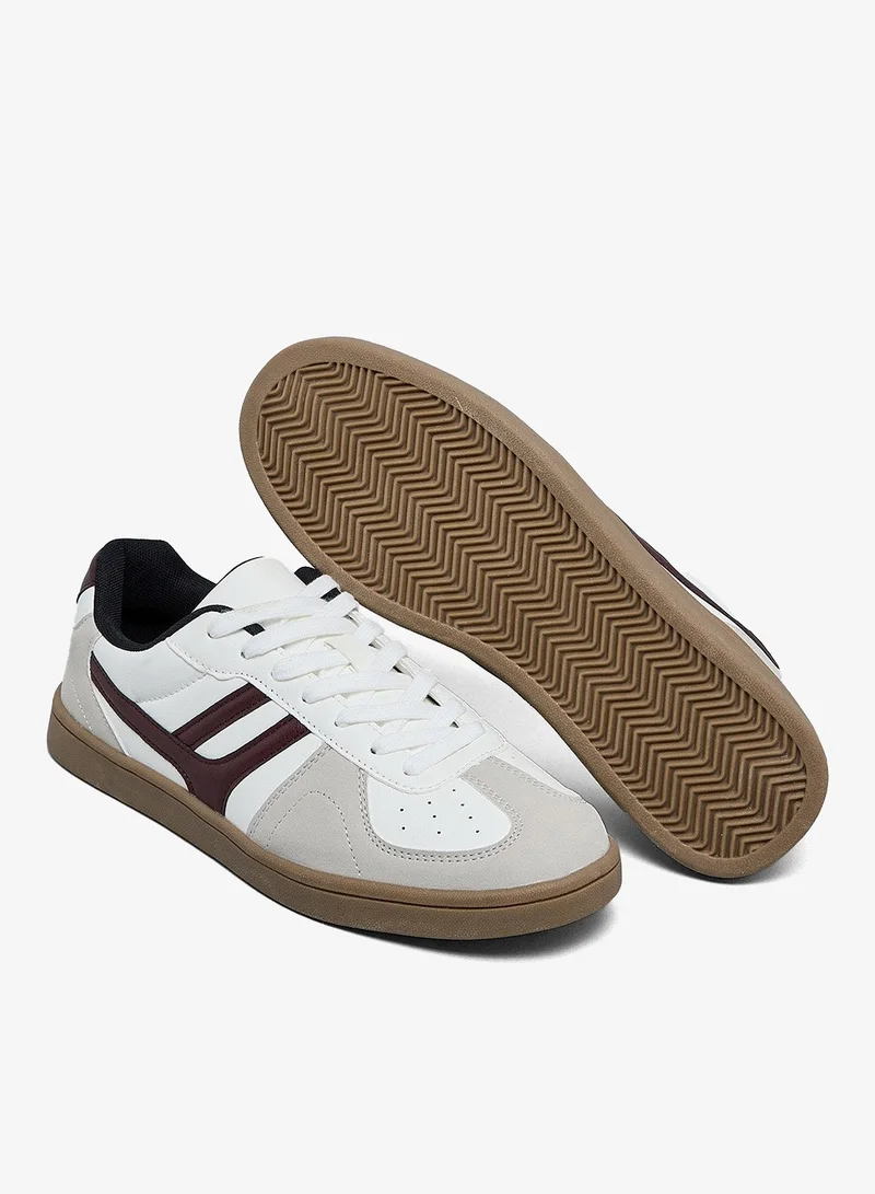 R&b  Color Block Lace Up Casual Shoes for Women | Best Price UAE
