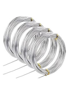 Gauge Aluminum Wire 131.2 Feet, Silver - pzsku/ZA82224365BEAC117E5FCZ/45/_/1723457538/4d2b4861-9235-469d-b6ff-8b134308b3d9