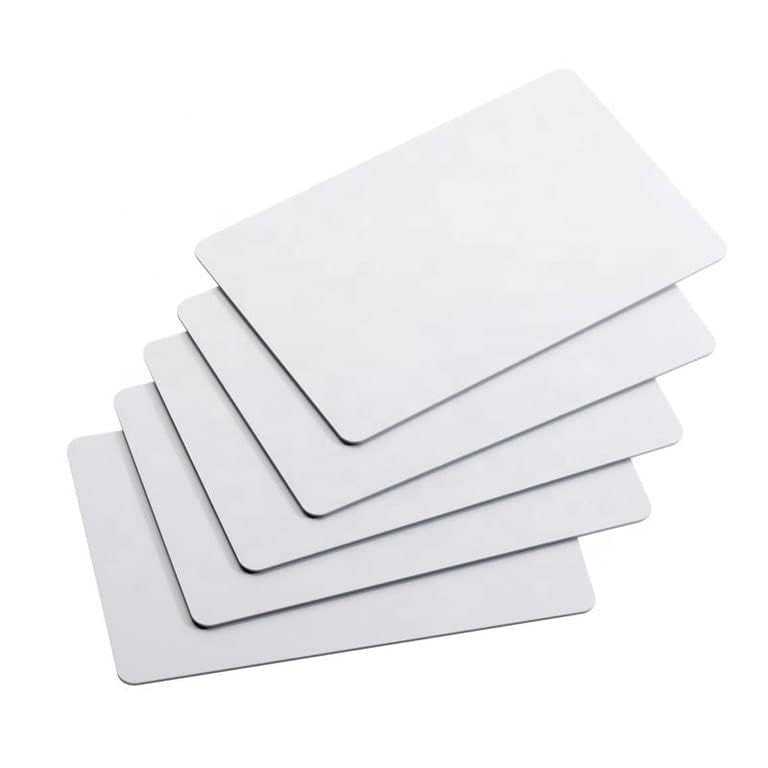 YUKONICS NFC Business Card | NTAG 216 (Storage-888Bytes) | Compatible with Both Android and iPhones for Business Cards and Sharing Contact PVC White Glossy Card (Pack of 10) - Image 1