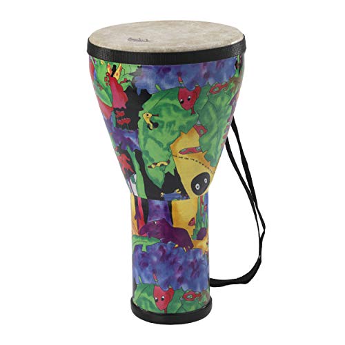 Remo KD060801 Kids Percusson 8 Djembe Drum Rain Forest - Image 1
