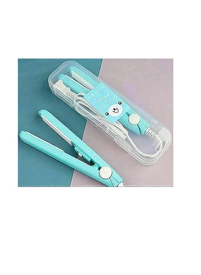 Mini Hair Straightener - Easy to Carry for Trips - High Efficiency, Multi Color, Ceramic - Image 1