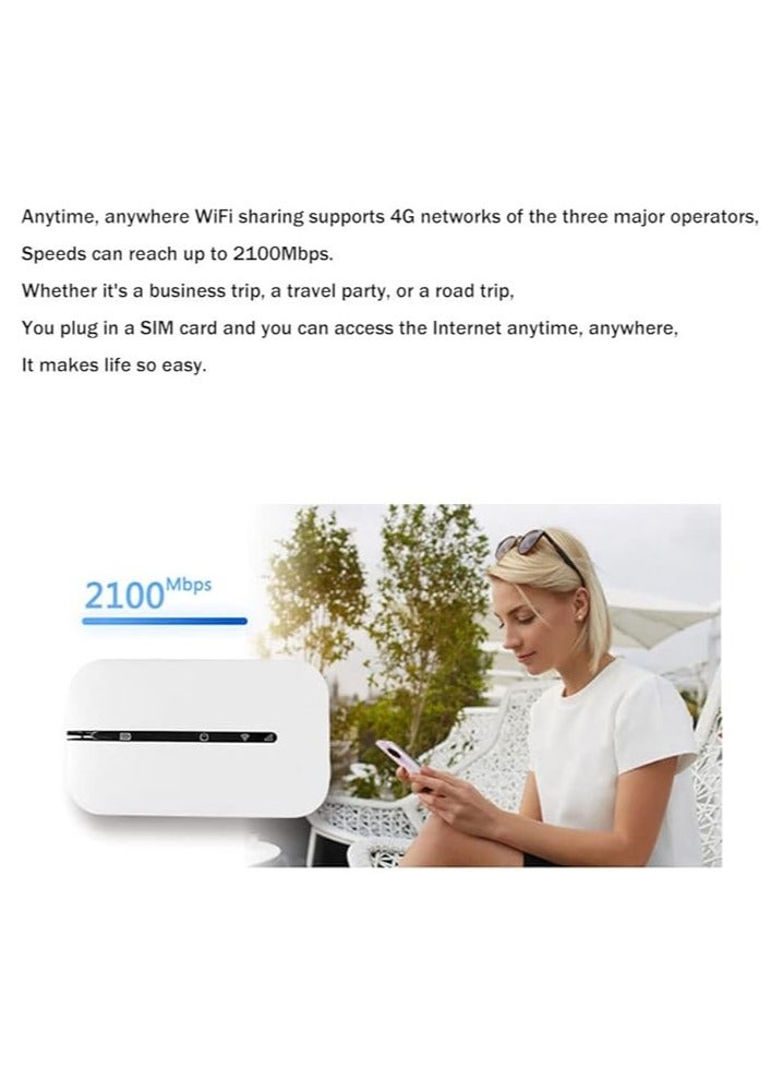 General Wireless Router 4G LTE 150Mbps WiFi Portable Modem Wireless Router MIFI Wi-Fi Mobile Hotspot High Speed 4G Mobile WiFi Hotspot Router（M8-5M）  - Image 4