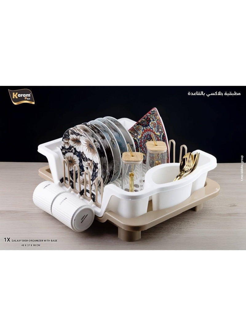 Versatile dish rack – a practical dish organizer for drying and neatly arranging kitchen utensils - Image 5