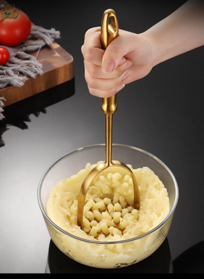 INSENSE Kitchen crusher, household potato press, kitchen tool manual multi-function masher, potato press - Image 4