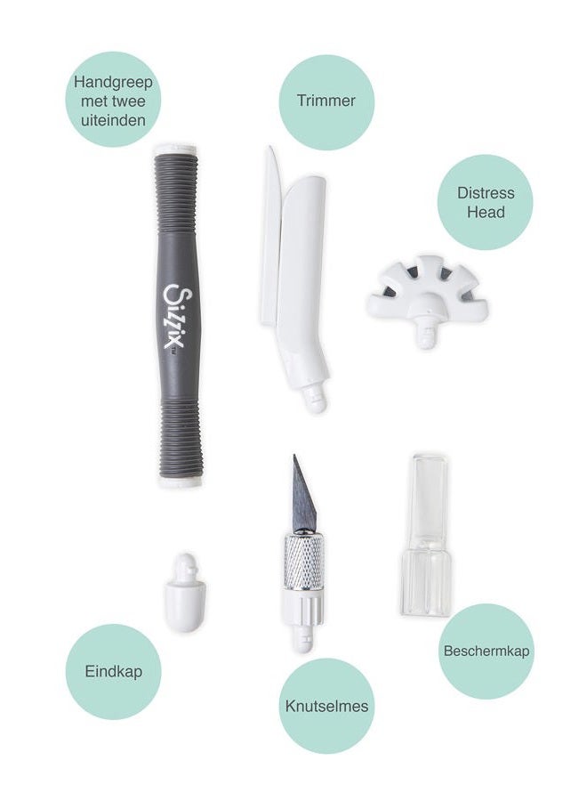 Sizzix ™ Making Tool - Sizzix Surfacez™ Craft Tool Set - Image 2