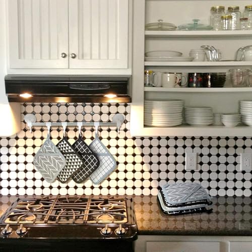 Patelai 4 Pack Large Pot Holders for Kitchen, Hot Pads for Kitchen, Countertops, Oven Pot Holders Bulk, Potholders Sets for Kitchens Cooking and Baking - Image 3