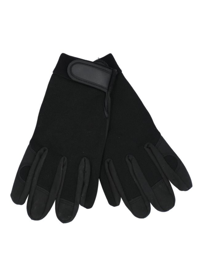 Regal Mechanic Gloves Pair Black Medium - Image 2