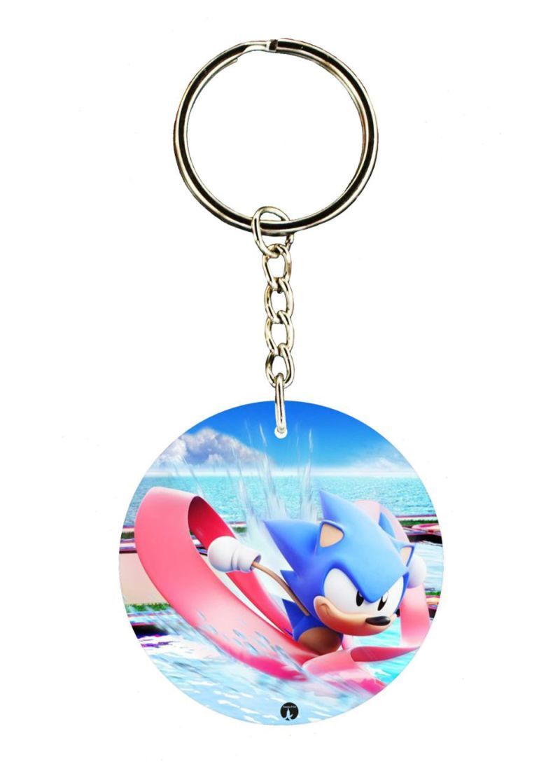 RKN Sonic Double Side Printed Keychain