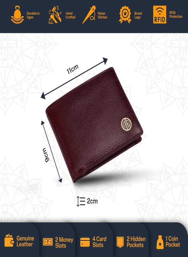 HAMMONDS FLYCATCHER Leather Wallet Combo Gift Set - Marriage Wedding Gifts for Couples Wife Husband - RFID Protected Men's & Ladies Women's Wallets, Multiple Card Slots - Coffee Brown - Image 2