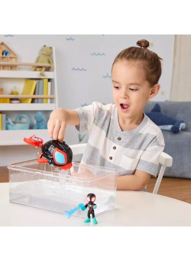 Hasbro Marvel هاسبرو سبايدي وأصدقاؤه المذهلون شبكة الماء دولفين دوار - Image 5
