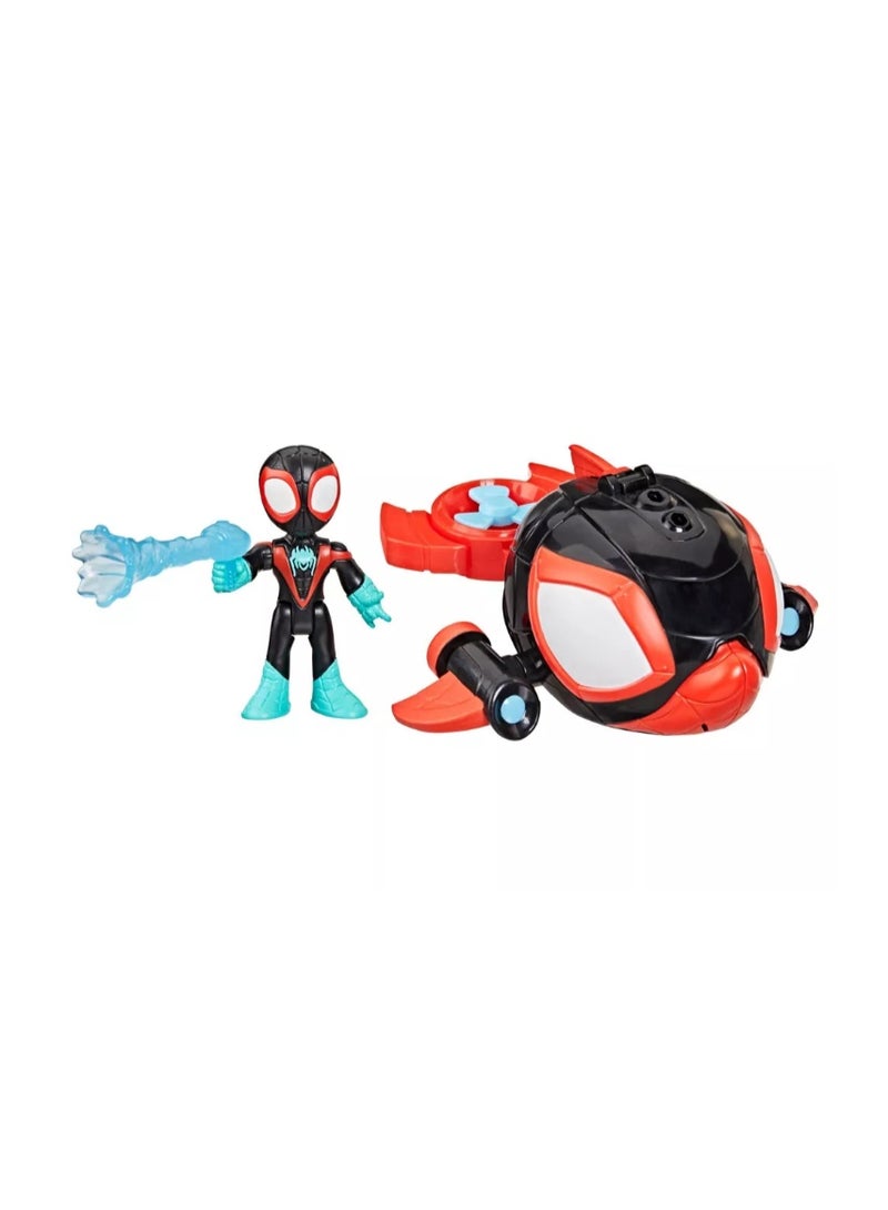 Hasbro Marvel هاسبرو سبايدي وأصدقاؤه المذهلون شبكة الماء دولفين دوار - Image 2