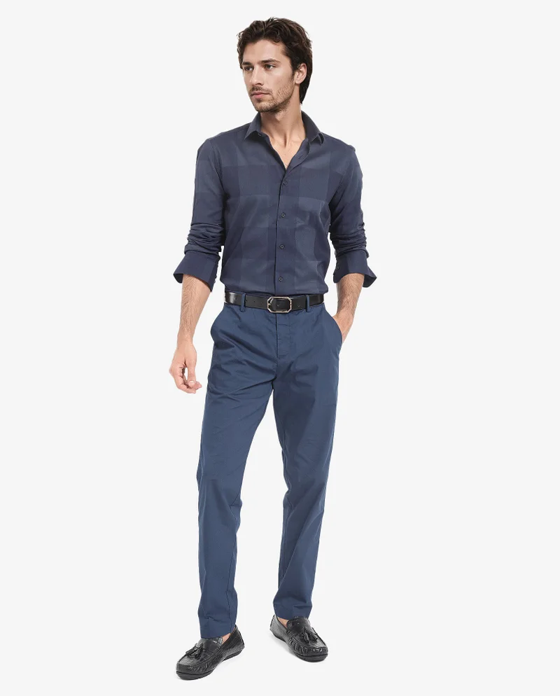 Rare Rabbit Men's Tonal Check Shirt