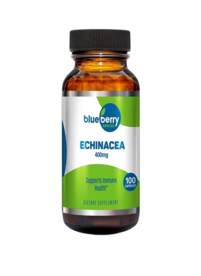 blueberry NATURALS Echinacea 400MG Cap 100's  - Image 1