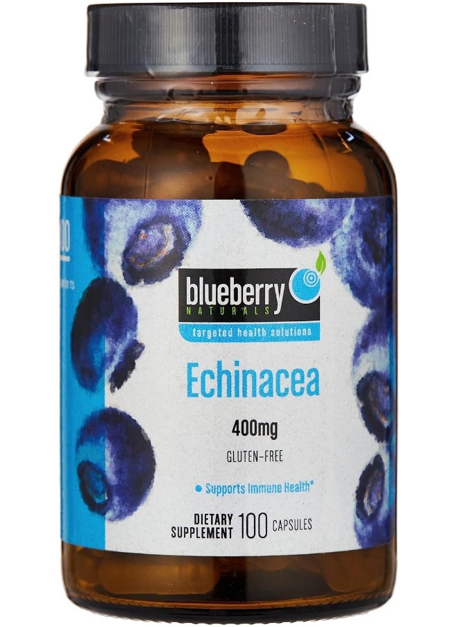 blueberry NATURALS Echinacea 400MG Cap 100's  - Image 3