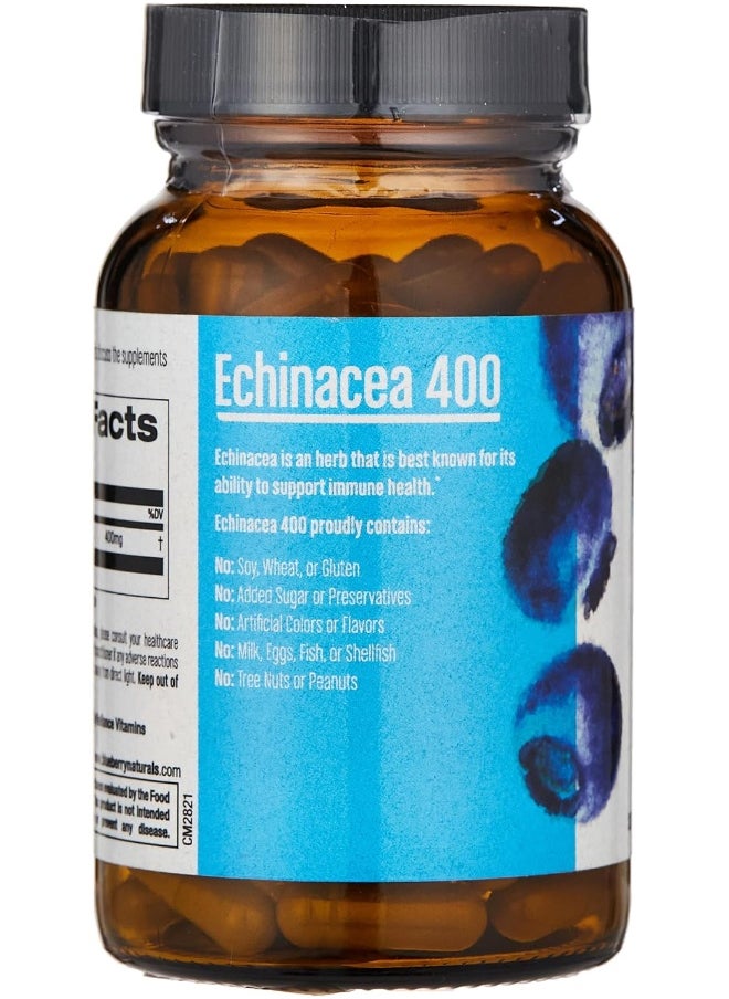 blueberry NATURALS Echinacea 400MG Cap 100's  - Image 5