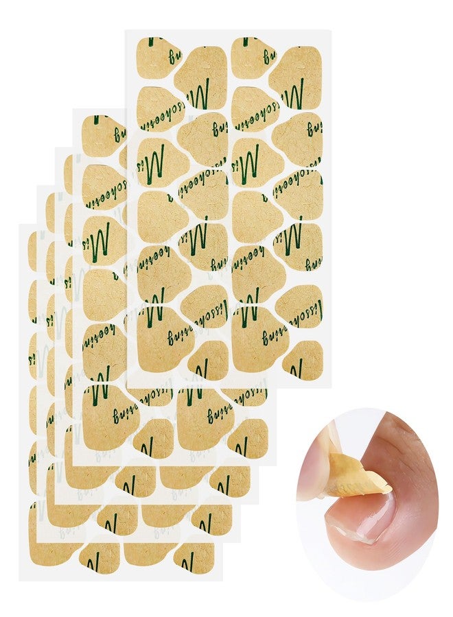 TENOC Press on Nails Sticky Tabs Nail Glue Sticker, Waterproof Gel Glue Stickers Breathable Jelly Double-Sided Adhesive Tapes, 5 Sheets (120pcs) - Image 1