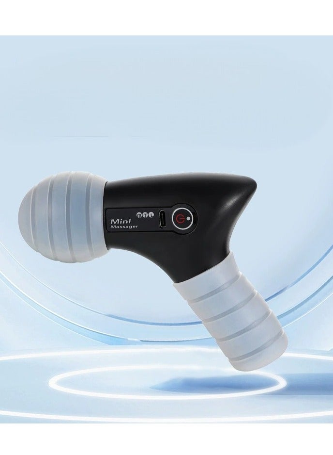 Loquat Mini Massage Gun, Impact Muscle Electric Stimulator with 4 Speed ​​Massager, Ultra Quiet Portable Electric Handheld Body Massager for Massage Relaxation - Image 2