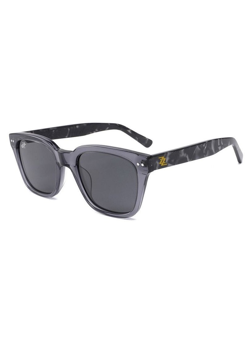 Ziazone Acetate Rectangle Sunglasses - Image 2