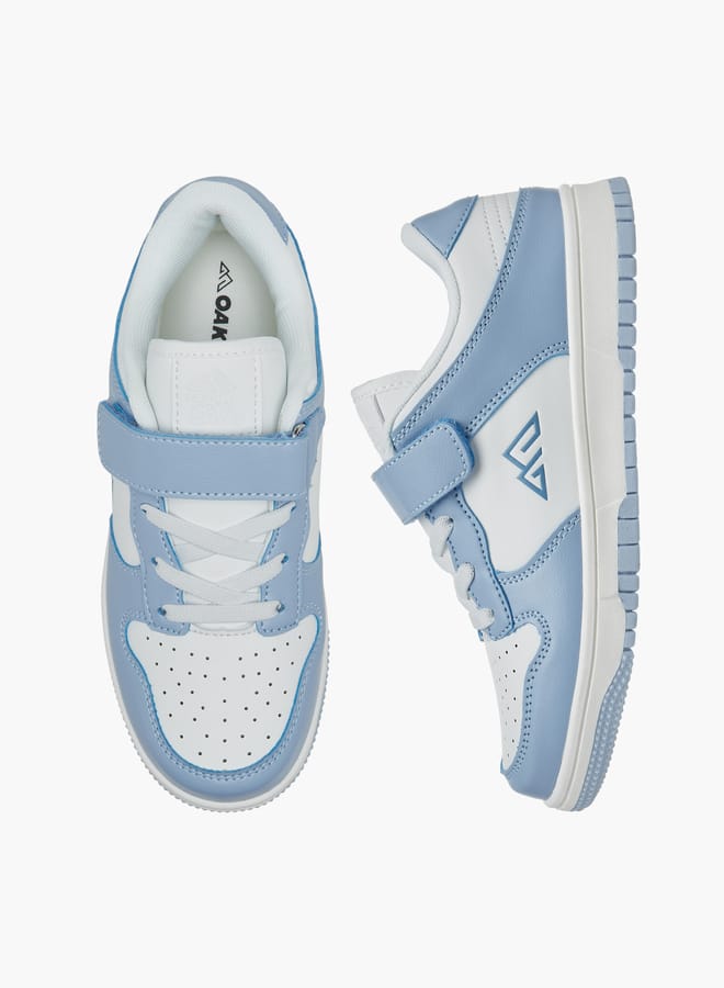 Oaklan by Shoexpress Girls Panelled Sports Shoes with Hook and Loop Closure - Image 2