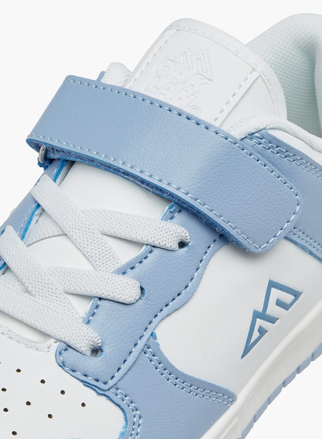 Oaklan by Shoexpress Girls Panelled Sports Shoes with Hook and Loop Closure - Image 4