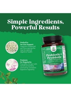Natures Craft Prebiotics And Probiotics Gut Health Supplement - Super Potent Digestive Health Acidophilus Probiotic Capsules With Men And Womens Probiotics And Prebiotics For Colon Digestive Support And Immunity  - Image 4