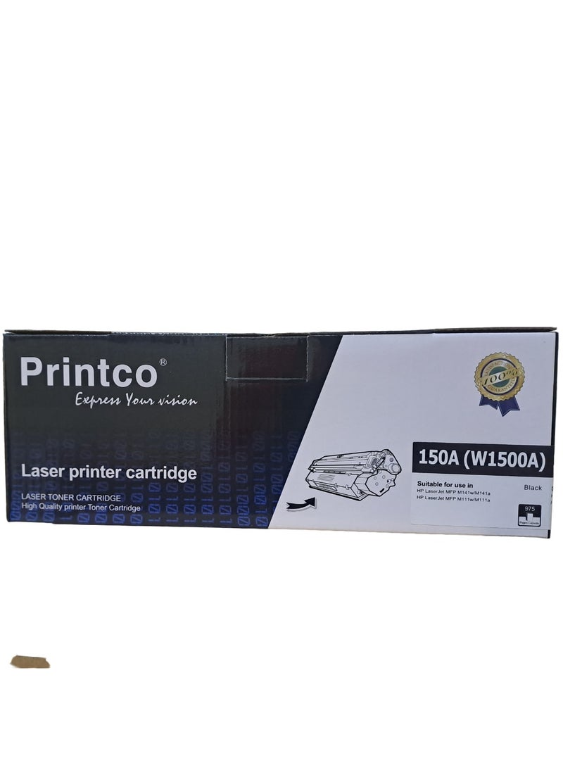برينتكو خرطوشة حبر hp 150A W1500A متوافقة مع خرطوشة حبر HP M111a 111W MFP M141a 141W مع شريحة. - Image 2