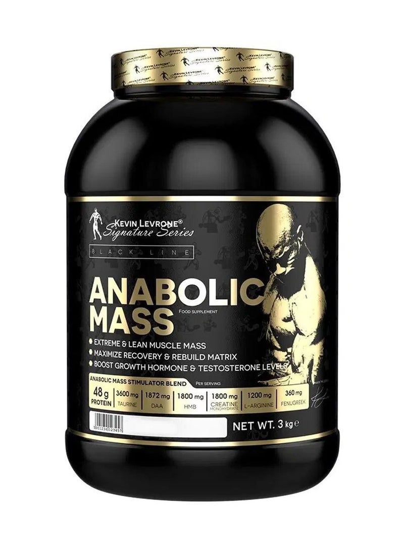 KEVIN LEVRONE - Kevin Levrone, Anabolic Mass Protein, Toffee, 3Kg, 25 Servings - Image 1
