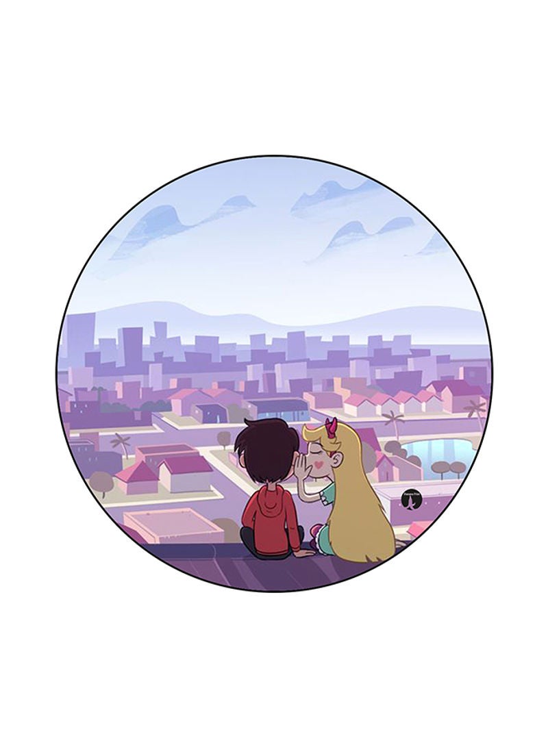 RKN Star Vs The Forces Of Evil Printed Mouse Pad Multicolour