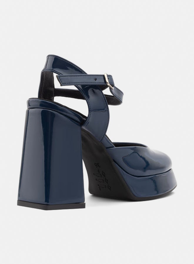 TGS Closed Toe Platform Sandal - Image 1